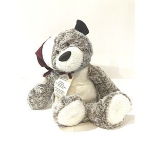 Demdaco Plush Teddy Bear Holiday Giving Bear Stuffed Animal Toy  New